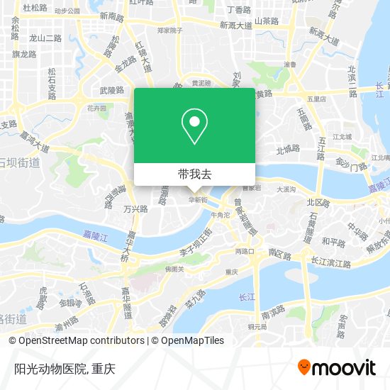 阳光动物医院地图
