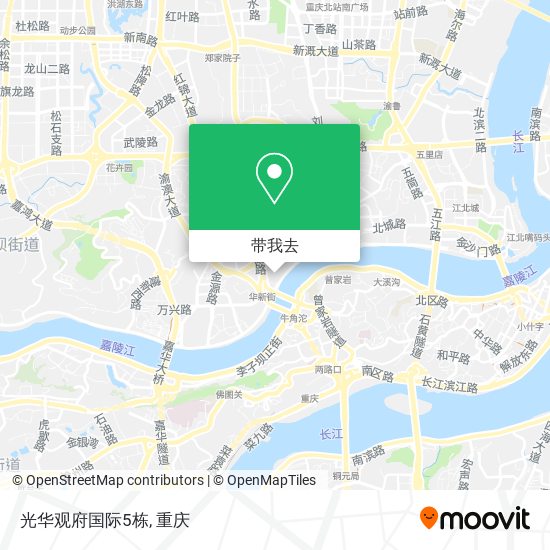 光华观府国际5栋地图