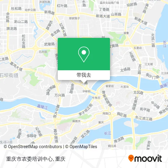 重庆市农委培训中心地图