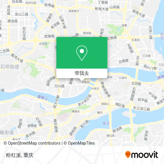 粉红派地图