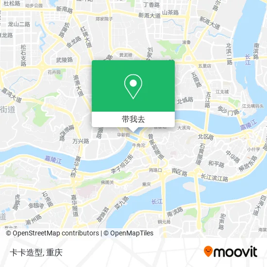 卡卡造型地图