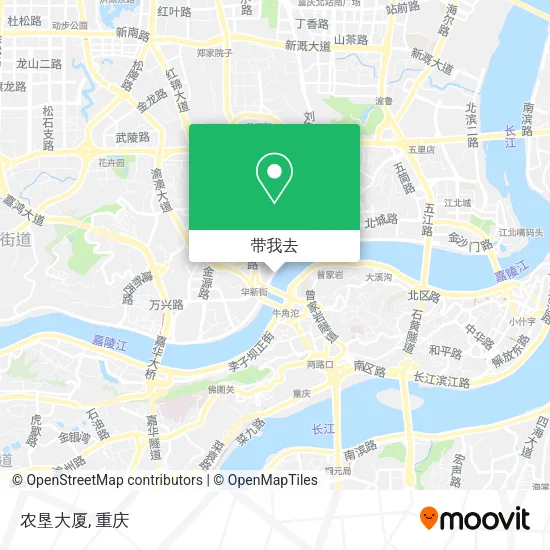 农垦大厦地图