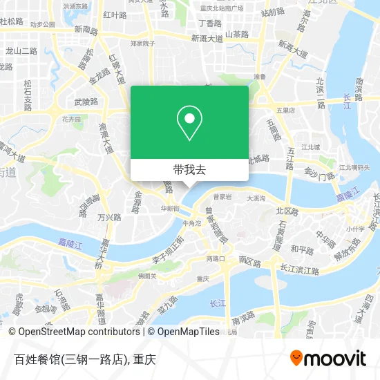 百姓餐馆(三钢一路店)地图