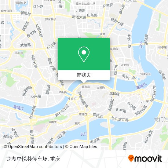 龙湖星悦荟停车场地图