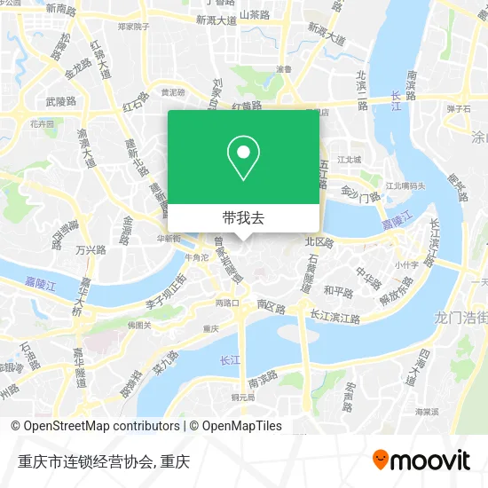 重庆市连锁经营协会地图
