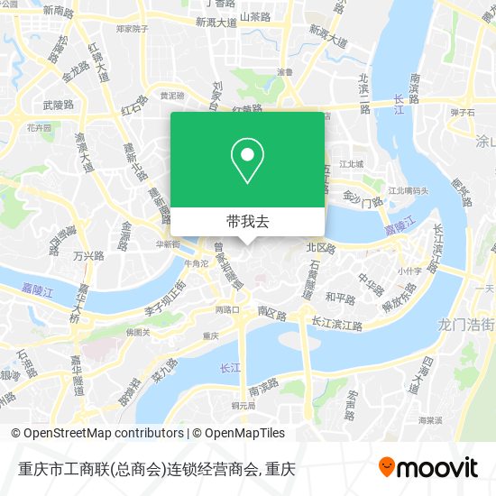 重庆市工商联(总商会)连锁经营商会地图