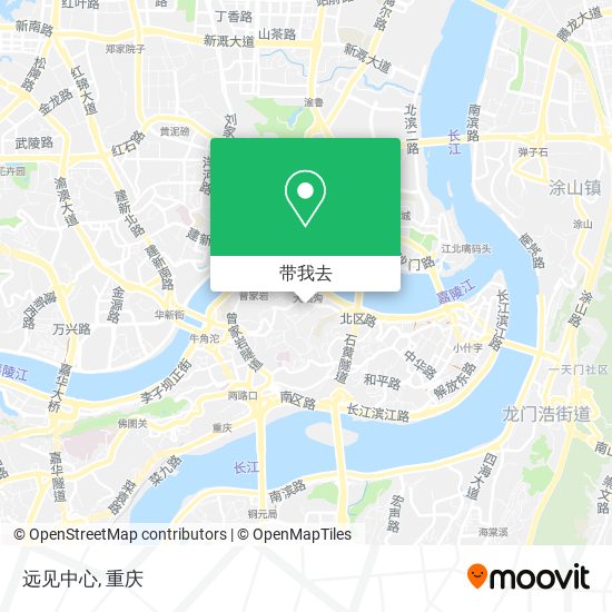 远见中心地图
