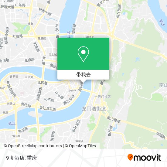 9度酒店地图