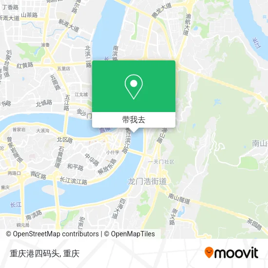 重庆港四码头地图