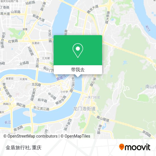 金盾旅行社地图