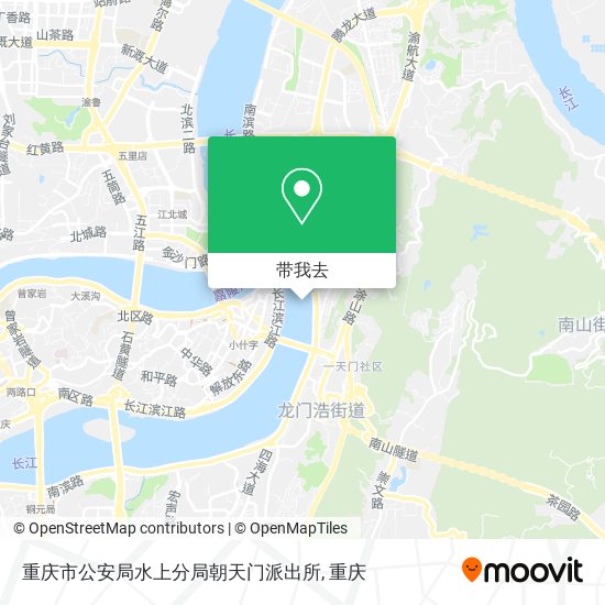 重庆市公安局水上分局朝天门派出所地图