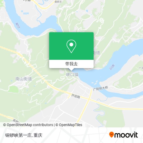 铜锣峡第一庄地图