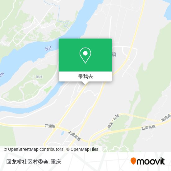 回龙桥社区村委会地图