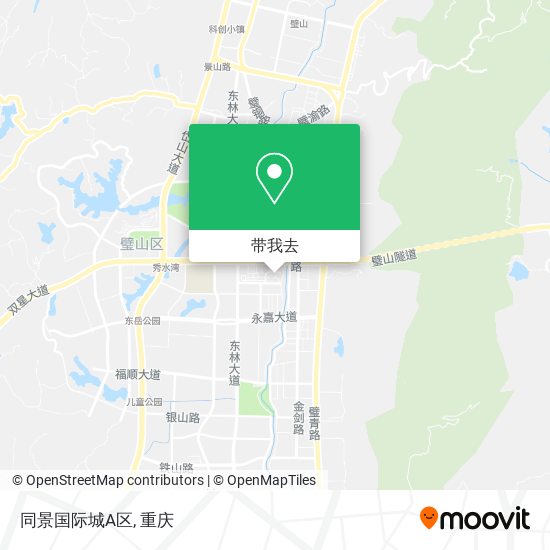 同景国际城A区地图