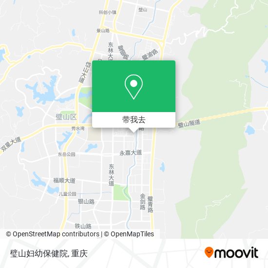 璧山妇幼保健院地图