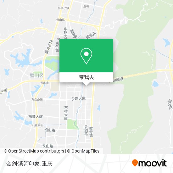 金剑·滨河印象地图