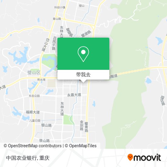 中国农业银行地图