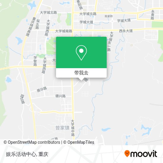 娱乐活动中心地图