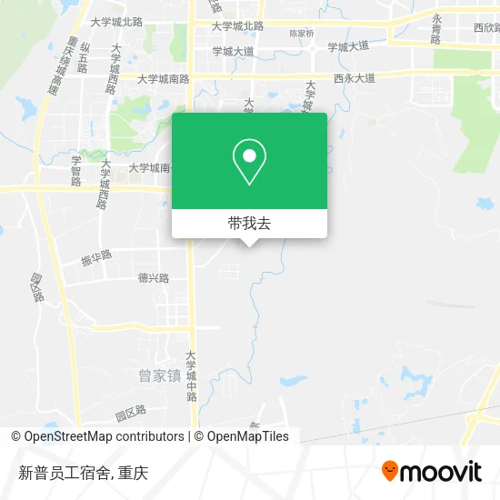 新普员工宿舍地图