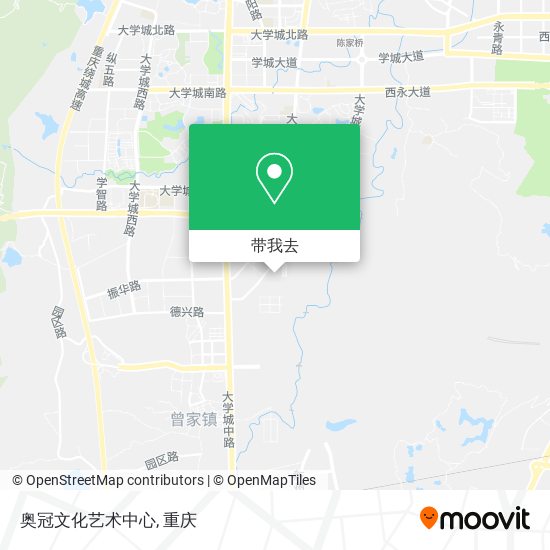 奥冠文化艺术中心地图