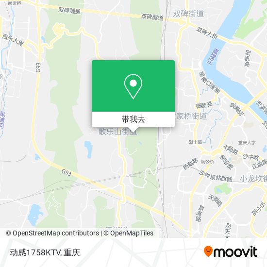 动感1758KTV地图