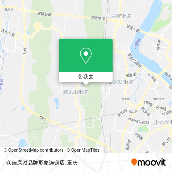 众佳康城品牌形象连锁店地图