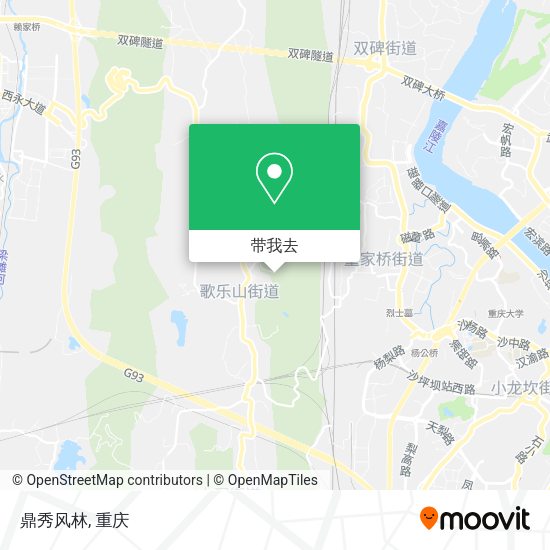 鼎秀风林地图