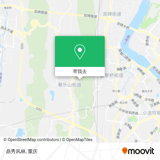 鼎秀风林地图
