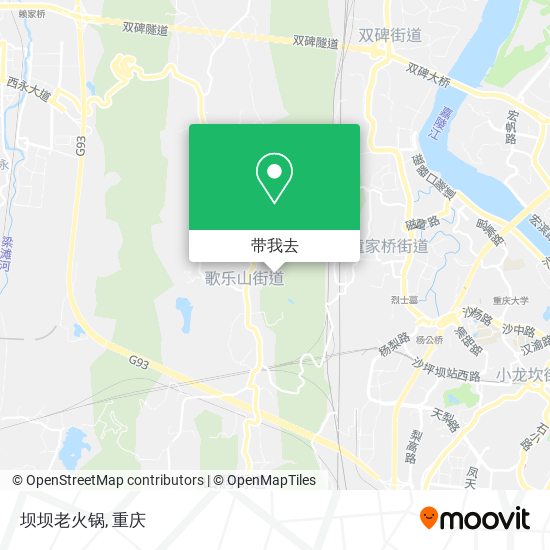 坝坝老火锅地图