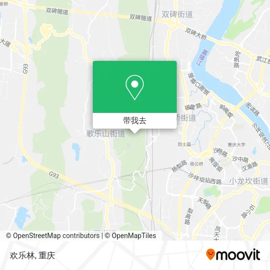 欢乐林地图