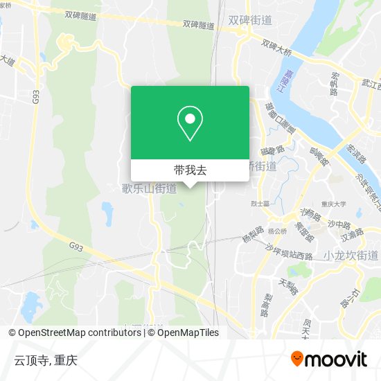 云顶寺地图