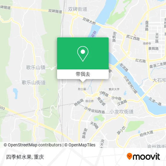 四季鲜水果地图