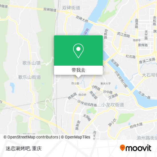 迷恋涮烤吧地图