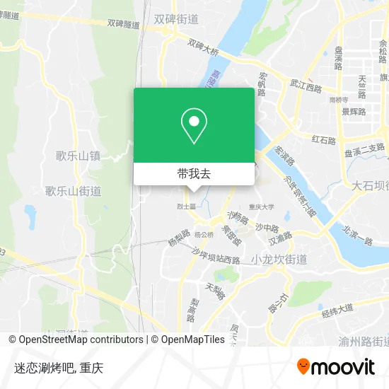 迷恋涮烤吧地图