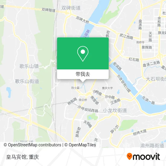 皇马宾馆地图