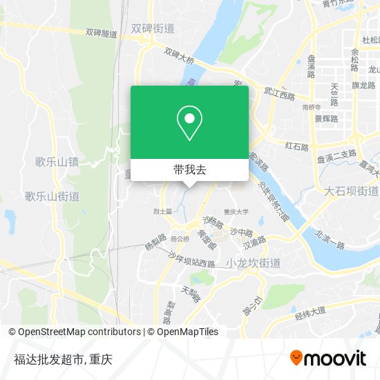 福达批发超市地图