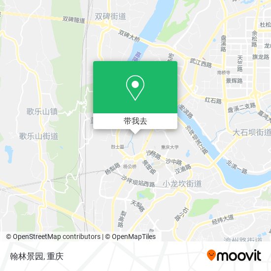 翰林景园地图