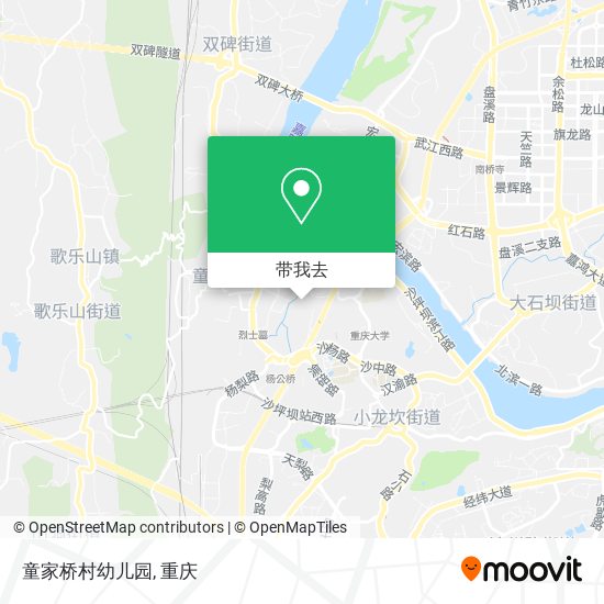 童家桥村幼儿园地图