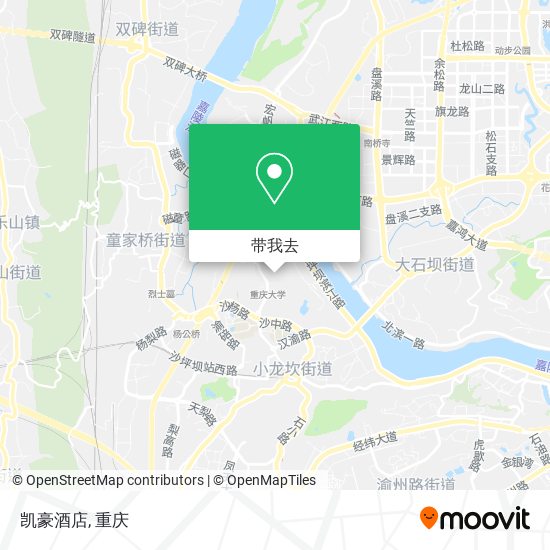 凯豪酒店地图
