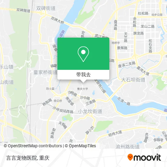 言言宠物医院地图
