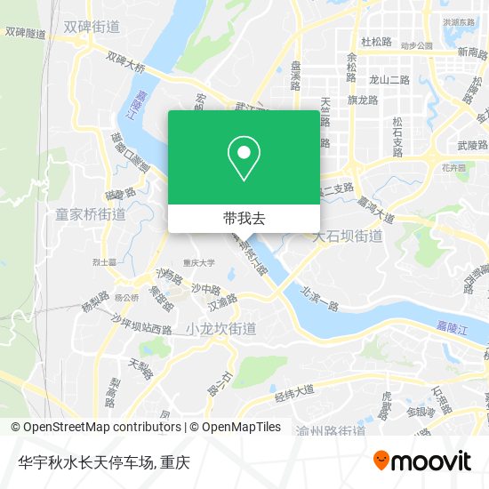 华宇秋水长天停车场地图