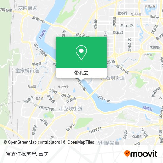 宝嘉江枫美岸地图