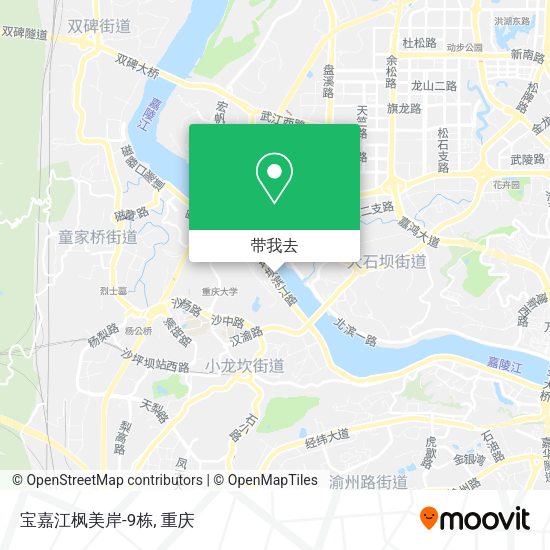 宝嘉江枫美岸-9栋地图