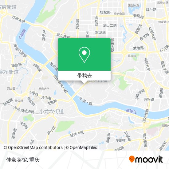 佳豪宾馆地图