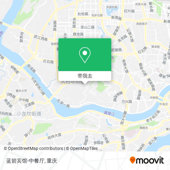 蓝箭宾馆-中餐厅地图