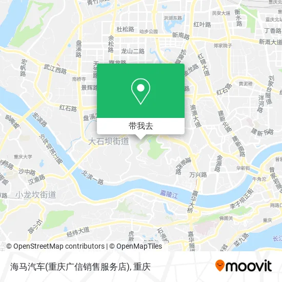 海马汽车(重庆广信销售服务店)地图