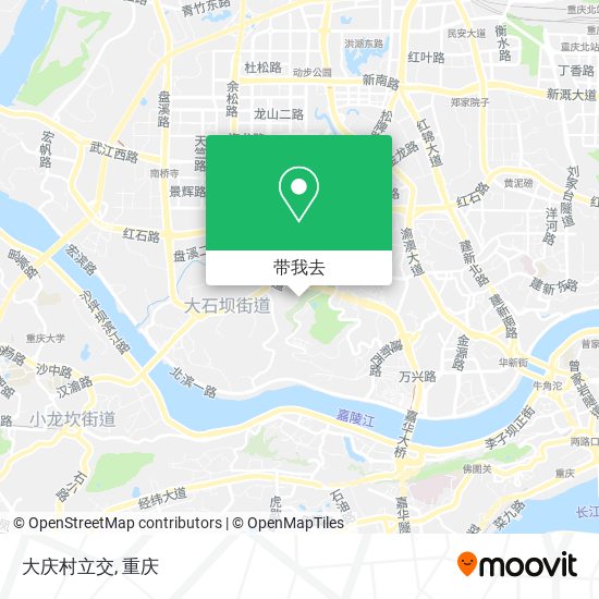 大庆村立交地图