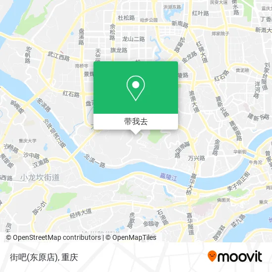 街吧(东原店)地图