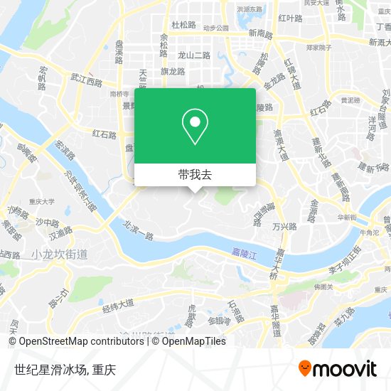 世纪星滑冰场地图