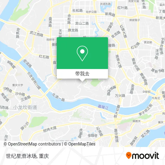 世纪星滑冰场地图